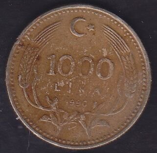 1990 Yılı 1000 Lira