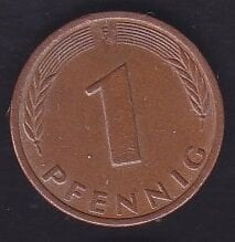 Almanya 1 Pfennig 1978 F