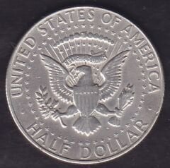 Amerika Yarım Dolar 1968 D Gümüş