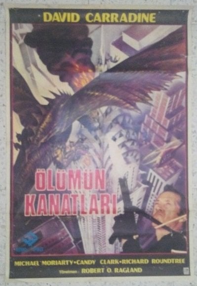 YABANCI - DAVİD CARRADINE - ÖLÜMÜN KANATLARI - FİLM AFİŞİ