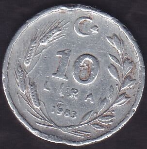 1983 Yılı 10 Lira