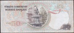 6.Emisyon 1.Tertip 50 Lira I29 468408 Çok Temiz+