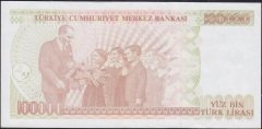 7.Emisyon 3.Tertip 100000 Lira J29 840260 Ççt +