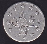 1293/23 Abdülhamid 1 Kuruş Gümüş
