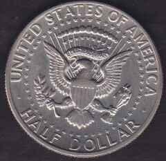 Amerika Yarım Dolar 1972 D