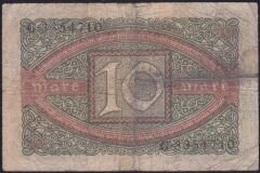 Almanya 10 Mark 1920 Çok Temiz
