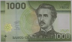 Şili 1000 Pesos 2019 Çil Polymer Pick 161j