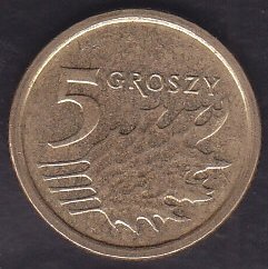 POLONYA 5 GROSZY 2015