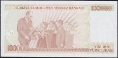 7.Emisyon 3.Tertip 100000 Lira J19 373928 Çilaltı
