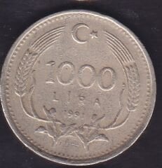 1991 Yılı 1000 Lira