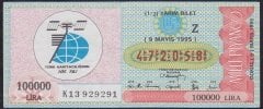 1995 9 MAYIS YARIM BİLET