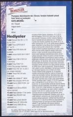 Temizler Market Çekiliş Kuponu