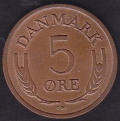 Danimarka 5 Öre 1971