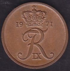Danimarka 5 Öre 1971