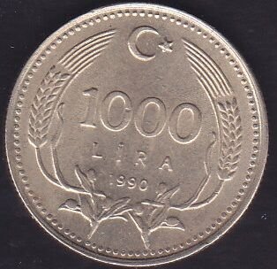 1990 Yılı 1000 Lira