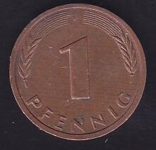 Almanya 1 Pfennig 1984 J