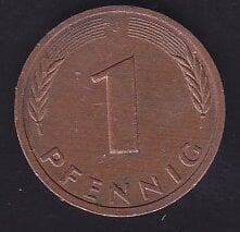Almanya 1 Pfennig 1984 J