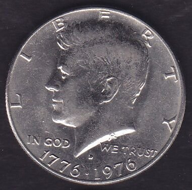 Amerika Yarım Dolar 1976 D ABD'nin Bağımsızlığının 200. Yıldönümü Hatıra Para