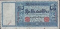 Almanya 100 Mark 1910 Temiz