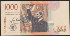 Kolombiya 1000 Pesos 2015 Çilaltı