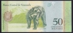 Venezuela 50 Bolivares 2009 Çil Pick 92d