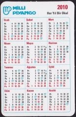 Milli Piyango 2009-10 Yılları Takvimi