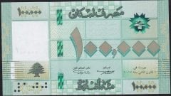 Lübnan 100000 Livre 2017 Çil Pick 95c