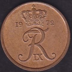 Danimarka 5 Öre 1972