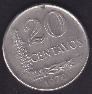 Brezilya 20 Centavos 1970