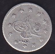 1293/16 Abdülhamid 1 Kuruş Gümüş