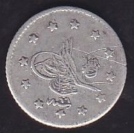 1293/16 Abdülhamid 1 Kuruş Gümüş