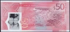 Jamaika 50 Dolar 2022 Çilaltı Çil Polimer