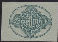ALMANYA 1 MARK 1922 ÇİLALTI ÇİL
