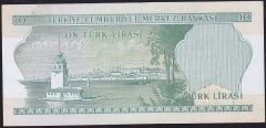 6.Emisyon 1.Tertip 10 Lira E06 339885 Çilaltı