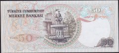 6.Emisyon 1.Tertip 50 Lira I16 420156 Çok Çok Temiz+