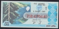 1981 9 MART TAM BİLET