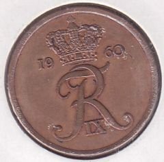 Danimarka 5 Öre 1960