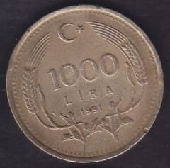 1991 Yılı 1000 Lira