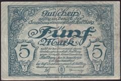 Almanya 5 Mark 1918 Çok Temiz