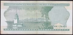 6.Emisyon 1.Tertip 10 Lira E01 410775 Ççt Çilaltı