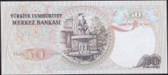 6.Emisyon 1.Tertip 50 Lira I15 737328 Çilaltı