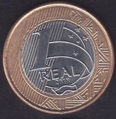 Brezilya 1 Real 2018