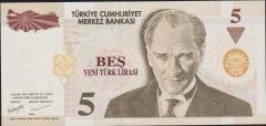 8.Emisyon 5 Ytl B43 659333 Çil