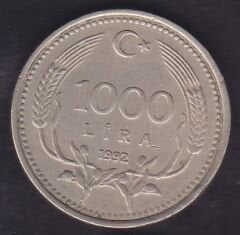 1992 Yılı 1000 Lira