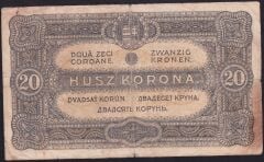 Macaristan 20 Korona 1920 Temiz