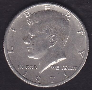 Amerika Yarım Dolar 1971
