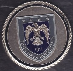 Türk Hava Kuvvetleri Solo Türk Madalya 43 mm Çil