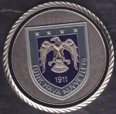 Türk Hava Kuvvetleri Solo Türk Madalya 43 mm Çil