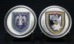 Türk Hava Kuvvetleri Solo Türk Madalya 43 mm Çil