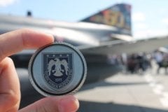 Türk Hava Kuvvetleri Solo Türk Madalya 43 mm Çil